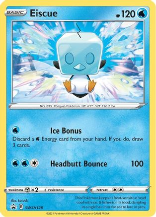 Eiscue (SWSH128/307) [SWSH Sword & Shield Promo Cards] Holofoil - Promo