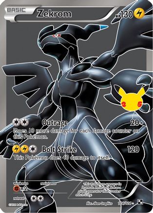 Zekrom 114/114  - Holofoil Celebrations Classic Collection - Classic Collection
