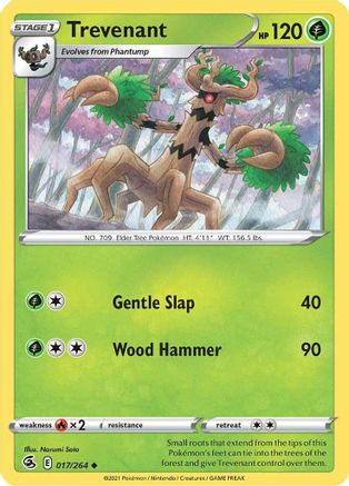 Trevenant (017/264) [SWSH08 Fusion Strike] Normal - Uncommon