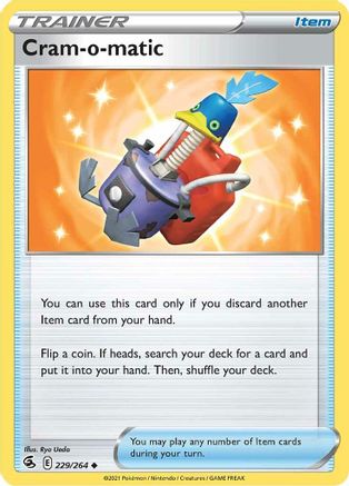 Cram-o-matic (229/264) [SWSH08 Fusion Strike] Normal - Uncommon