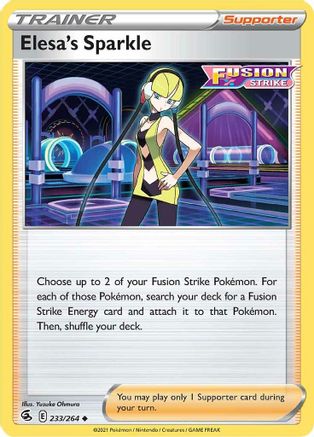 Elesa's Sparkle (233/264) [SWSH08 Fusion Strike] Normal - Uncommon