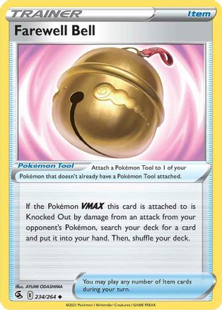 Farewell Bell (234/264) [SWSH08 Fusion Strike] Reverse Holofoil - Uncommon