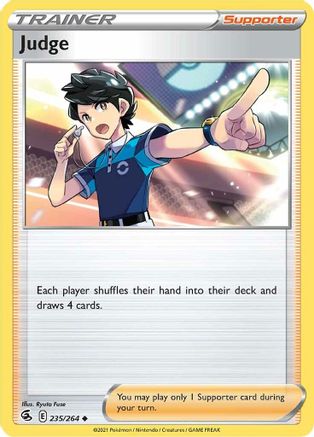 Judge (235/264) [SWSH08 Fusion Strike] Normal - Uncommon