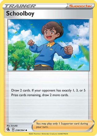 Schoolboy (238/264) [SWSH08 Fusion Strike] Normal - Uncommon
