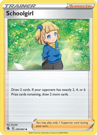 Schoolgirl (239/264) [SWSH08 Fusion Strike] Normal - Uncommon