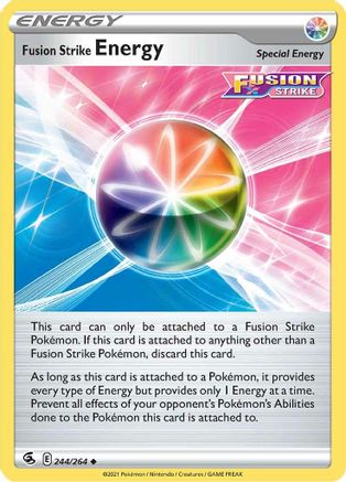 Fusion Strike Energy (244/264) [SWSH08 Fusion Strike] Normal - Uncommon