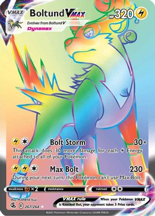 Boltund VMAX (Secret) (267/264) [SWSH08 Fusion Strike] Holofoil - Secret Rare