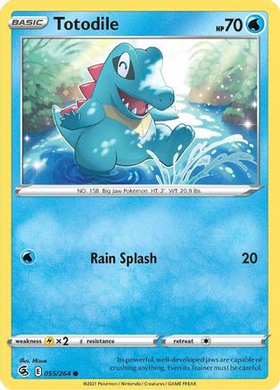 Totodile (055/264) [SWSH08 Fusion Strike] Normal - Common