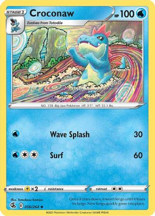 Croconaw (056/264) [SWSH08 Fusion Strike] Normal - Uncommon