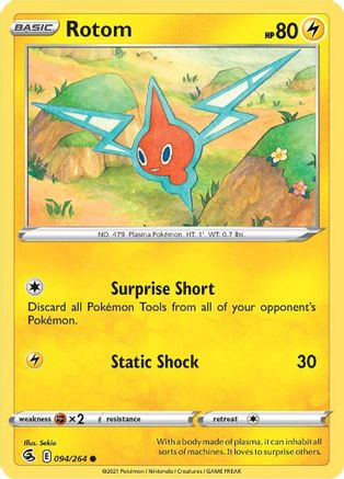 Rotom (094/264) [SWSH08 Fusion Strike] Normal - Common