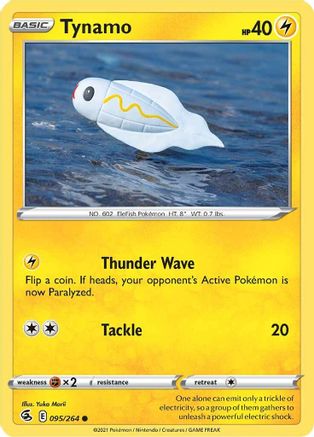 Tynamo (095/264) [SWSH08 Fusion Strike] Normal - Common