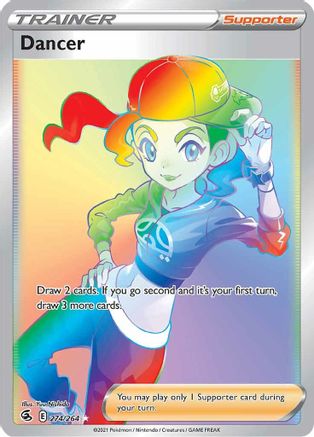 Dancer (Secret) (274/264) [SWSH08 Fusion Strike] Holofoil - Secret Rare