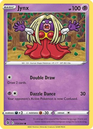 Jynx (112/264) [SWSH08 Fusion Strike] Normal - Common