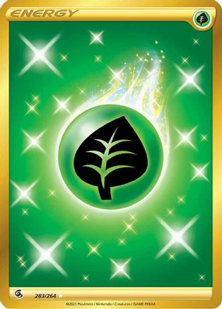 Grass Energy (Secret) (283/264) [SWSH08 Fusion Strike] Holofoil - Secret Rare