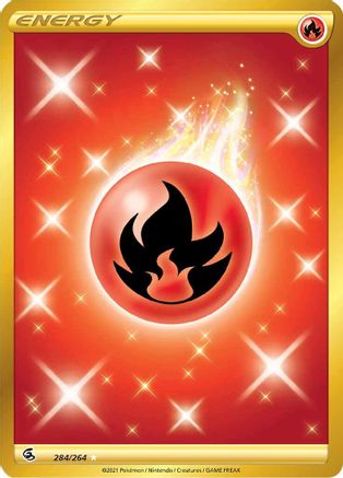 Fire Energy (Secret) (284/264) [SWSH08 Fusion Strike] Holofoil - Secret Rare
