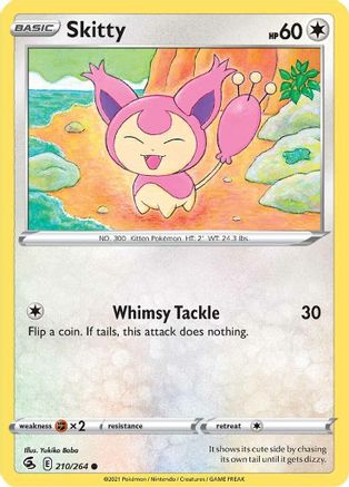 Skitty (210/264) [SWSH08 Fusion Strike] Normal - Common