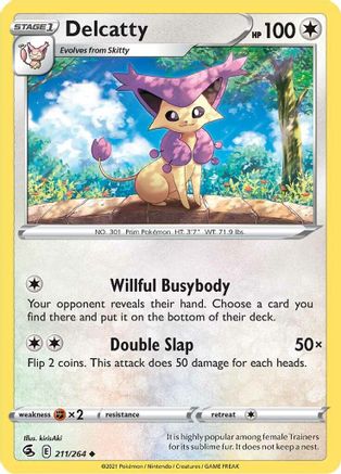 Delcatty (211/264) [SWSH08 Fusion Strike] Normal - Uncommon