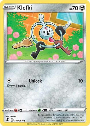 Klefki (186/264) [SWSH08 Fusion Strike] Normal - Common