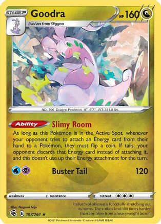 Goodra (197/264) [SWSH08 Fusion Strike] Normal - Rare