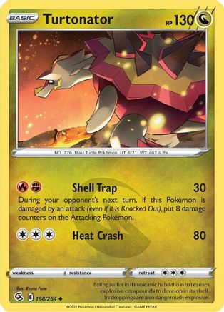Turtonator (198/264) [SWSH08 Fusion Strike] Normal - Uncommon
