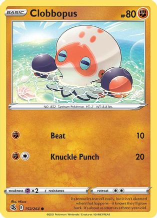 Clobbopus (152/264) [SWSH08 Fusion Strike] Normal - Common