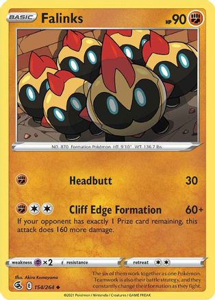 Falinks (154/264) [SWSH08 Fusion Strike] Normal - Uncommon