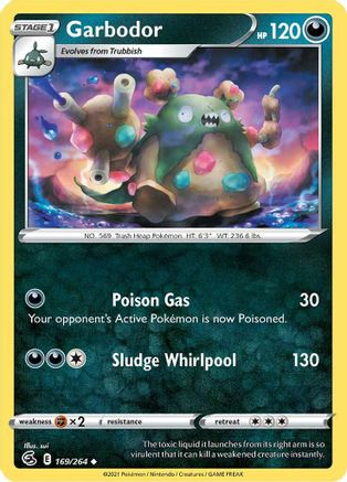 Garbodor (169/264) [SWSH08 Fusion Strike] Normal - Uncommon