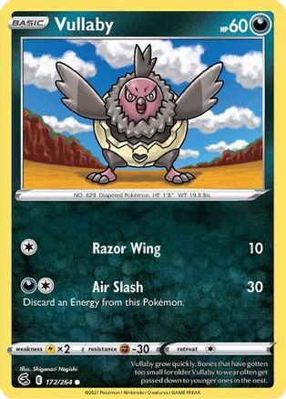 Vullaby (172/264) [SWSH08 Fusion Strike] Normal - Common