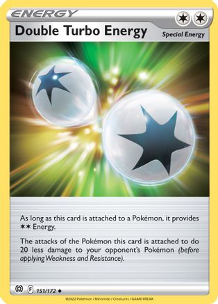 Double Turbo Energy (151/172) [SWSH09 Brilliant Stars] Normal - Uncommon