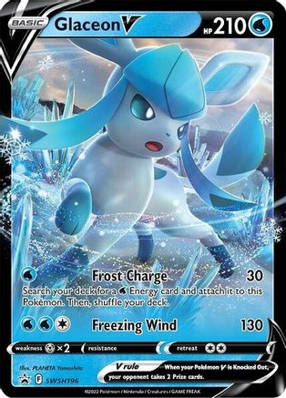 Glaceon V (SWSH196/307) [SWSH Sword & Shield Promo Cards] Holofoil - Promo