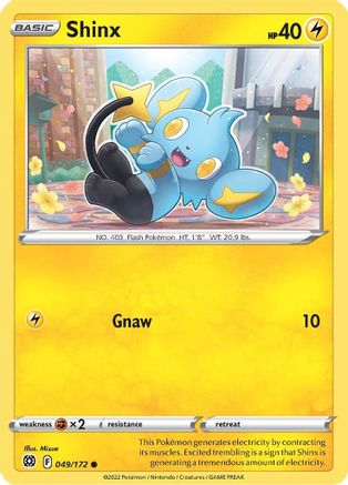 Shinx (049/172) [SWSH09 Brilliant Stars] Normal - Common