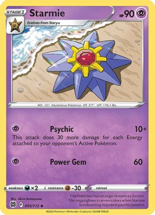 Starmie (055/172) [SWSH09 Brilliant Stars] Normal - Uncommon