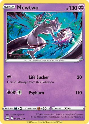 Mewtwo (056/172) [SWSH09 Brilliant Stars] Normal - Rare