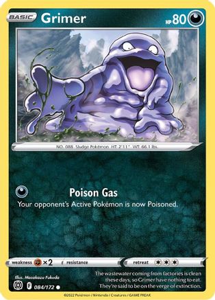 Grimer (084/172) [SWSH09 Brilliant Stars] Normal - Common