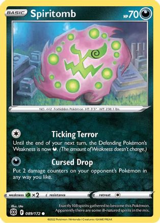 Spiritomb (089/172) [SWSH09 Brilliant Stars] Normal - Common