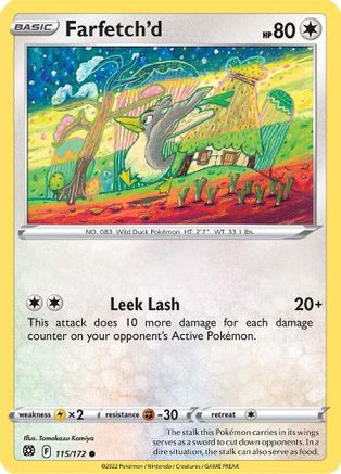 Farfetch'd (115/172) [SWSH09 Brilliant Stars] Normal - Common