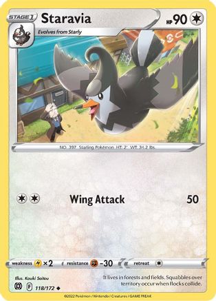 Staravia (118/172) [SWSH09 Brilliant Stars] Normal - Uncommon