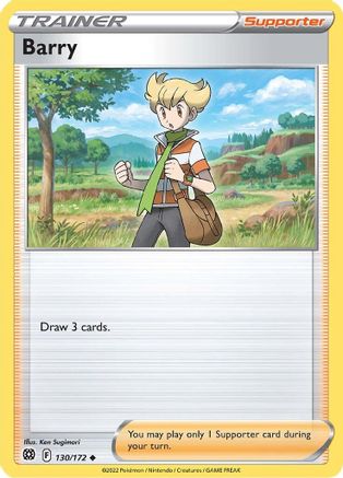 Barry (130/172) [SWSH09 Brilliant Stars] Reverse Holofoil - Uncommon