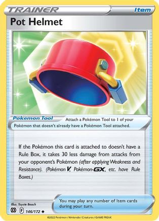 Pot Helmet (146/172) [SWSH09 Brilliant Stars] Normal - Uncommon