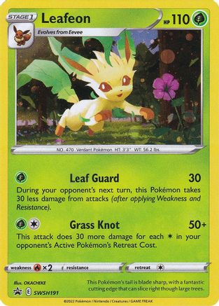Leafeon (SWSH191/307) [SWSH Sword & Shield Promo Cards] Holofoil - Promo