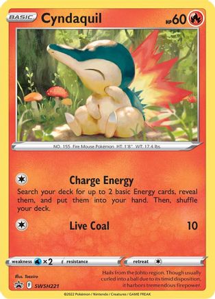 Cyndaquil (SWSH221/307) [SWSH Sword & Shield Promo Cards] Holofoil - Promo