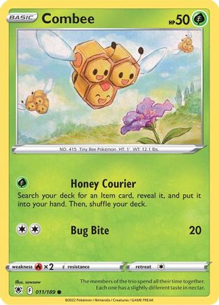 Combee (011/189) [SWSH10 Astral Radiance] Normal - Common