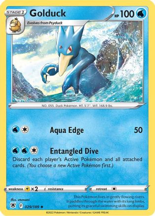 Golduck (029/189) [SWSH10 Astral Radiance] Normal - Uncommon