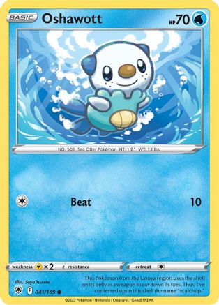 Oshawott (041/189) [SWSH10 Astral Radiance] Normal - Common
