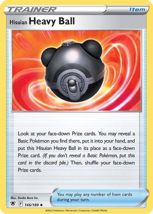 Hisuian Heavy Ball (146/189) [SWSH10 Astral Radiance] Reverse Holofoil - Uncommon