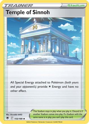 Temple of Sinnoh (155/189) [SWSH10 Astral Radiance] Normal - Uncommon