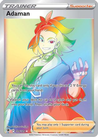 Adaman (Secret) 199  - Holofoil SWSH10 Astral Radiance - Secret Rare