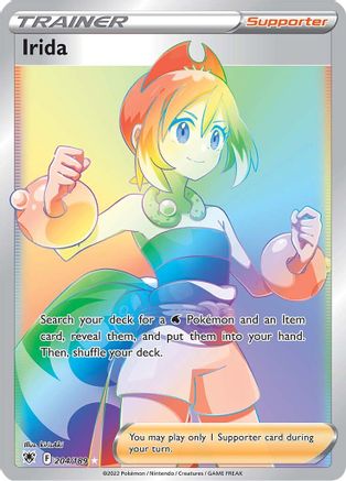Irida (Secret) (204/189) [SWSH10 Astral Radiance] Holofoil - Secret Rare