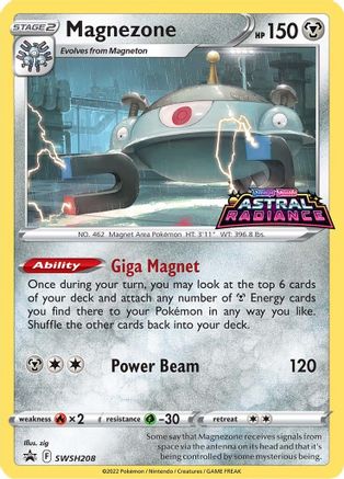 Magnezone (SWSH208/307) [SWSH Sword & Shield Promo Cards] Holofoil - Promo