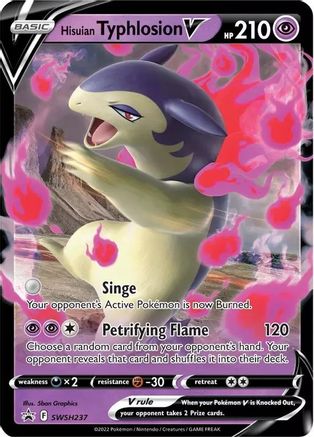 Hisuian Typhlosion V (SWSH237/307) [SWSH Sword & Shield Promo Cards] Holofoil - Promo